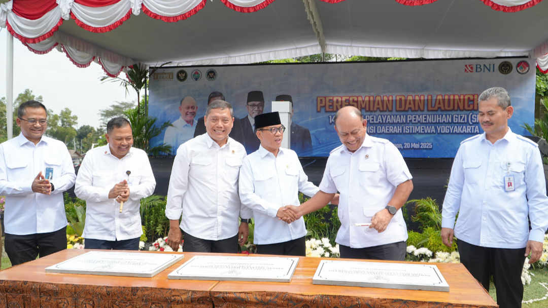 BGN Batang Hari Bersama Kemendes PDT Launching 14 SPPG Di Provinsi Daerah Istimewa Yogyakarta