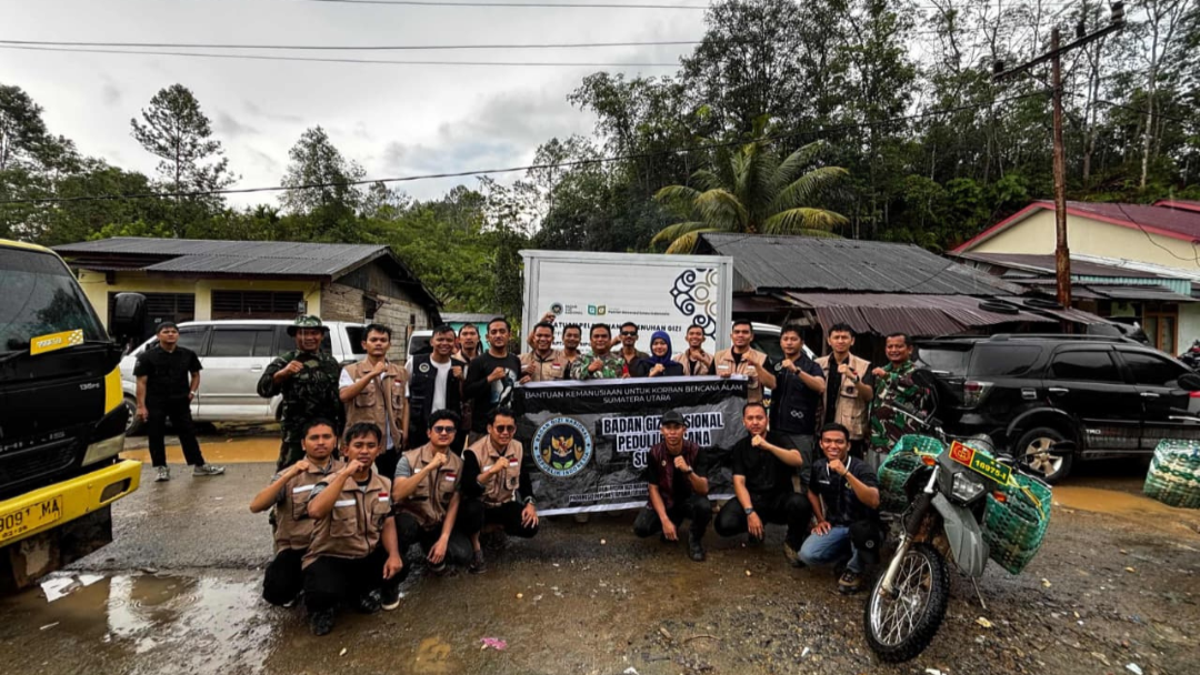 BGN Batang Hari Acungi Jempol Aksi Mandiri SPPI Sumut Bantu Korban Bencana